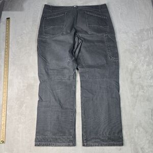 Kuhl  Lawless Gray Canvas Outdoor Hiking Baggy Cargo Pants Actual ( 40x31) 5217